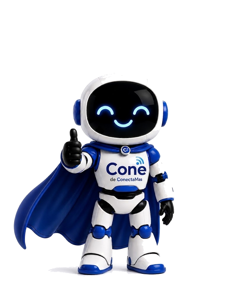 Cone, la mascota de ConectaMas